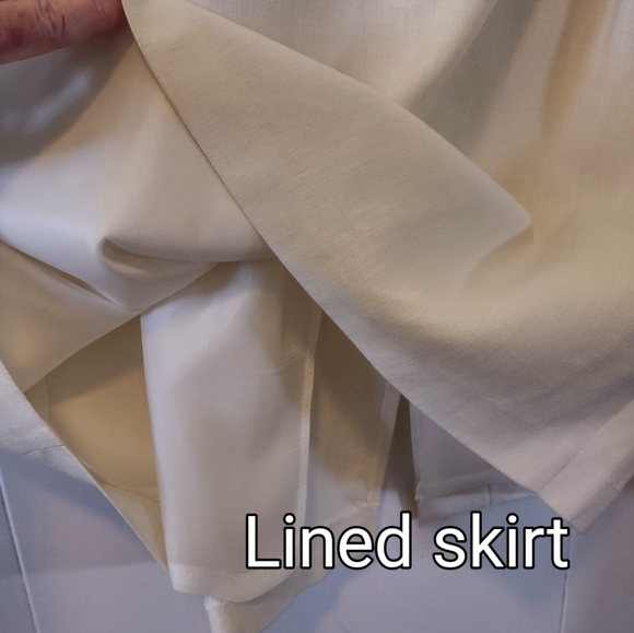 Lined Skirt  Soft Yellow - Picture 3 of 13